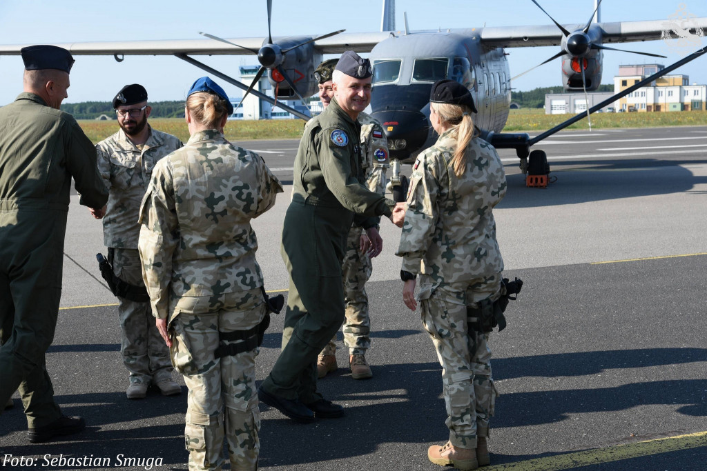 IV zmiana Polskiego Kontyngentu Wojskowego EU IRINI - pożegnanie w Gdyni Babich Dołach