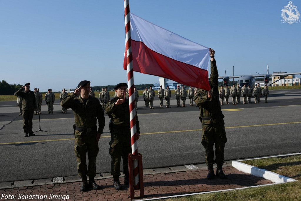 IV zmiana Polskiego Kontyngentu Wojskowego EU IRINI - pożegnanie w Gdyni Babich Dołach