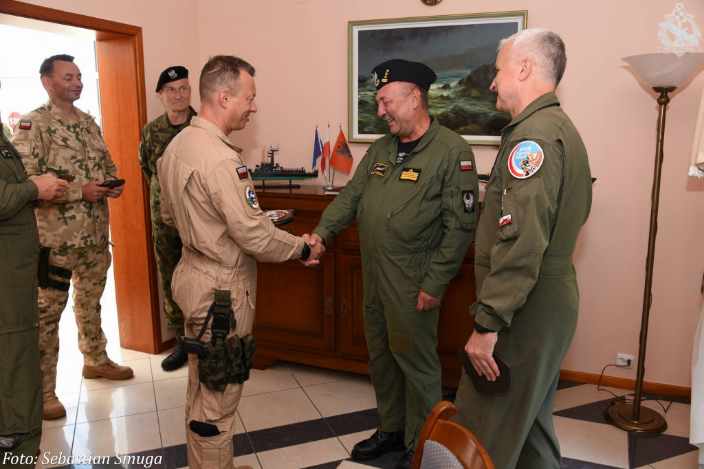 IV zmiana Polskiego Kontyngentu Wojskowego EU IRINI - pożegnanie w Gdyni Babich Dołach