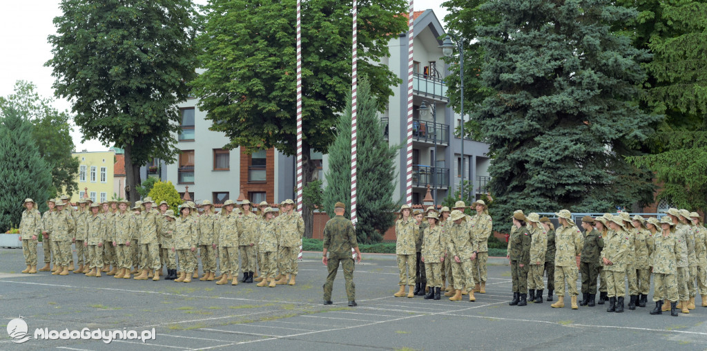 Szkolenie uczniów klas mundurowych z woj. pomorskiego