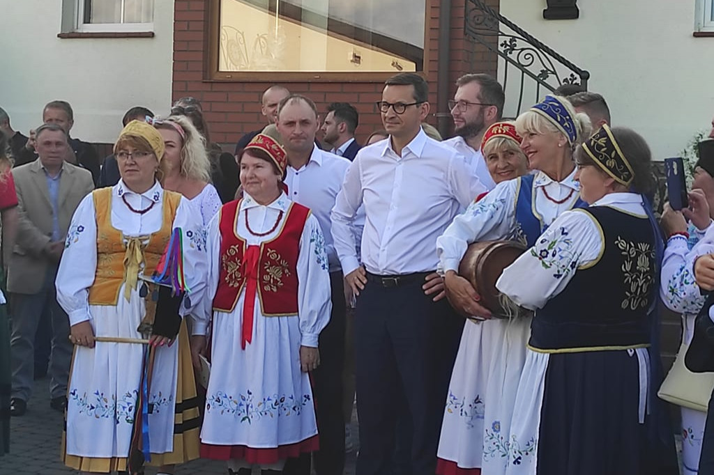 Premier Mateusz Morawiecki na Pomorzu 12.08.2021
