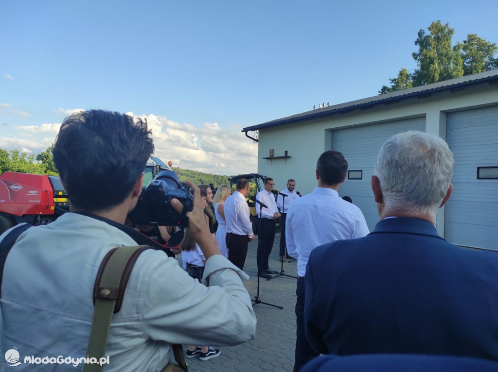 Premier Mateusz Morawiecki na Pomorzu 12.08.2021
