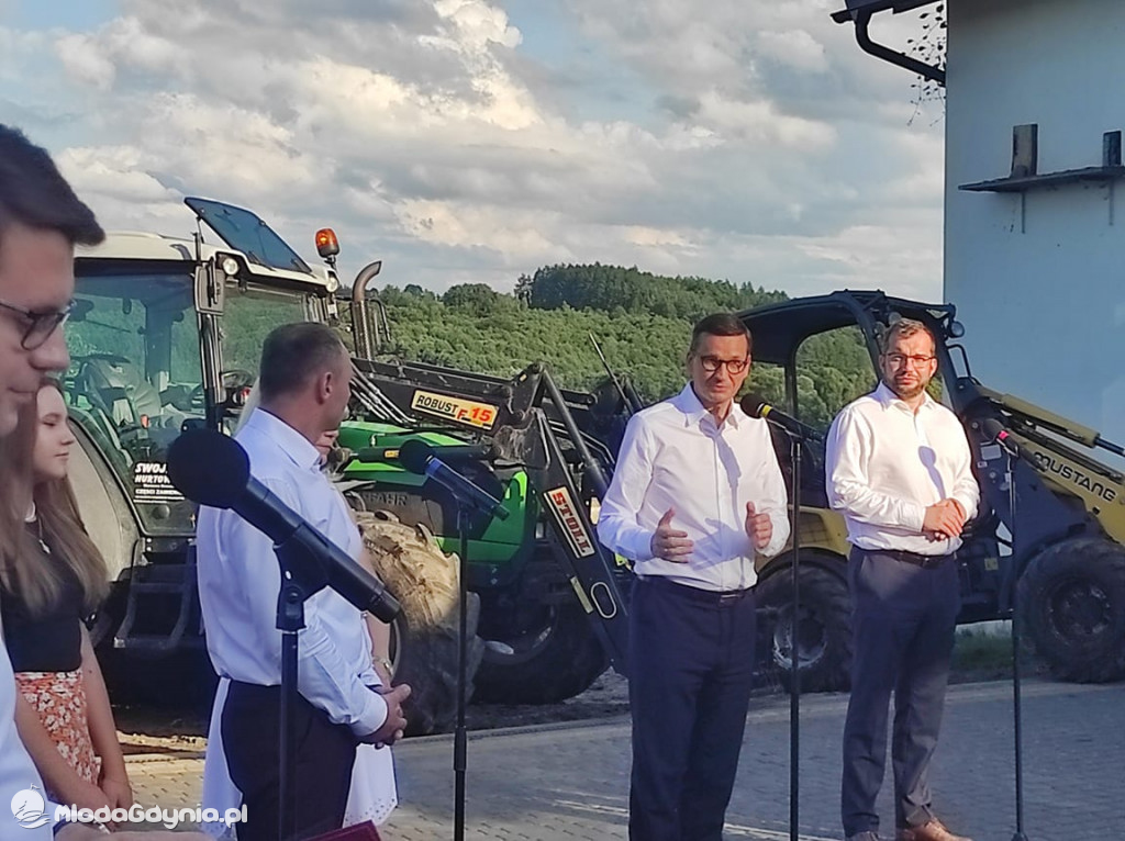 Premier Mateusz Morawiecki na Pomorzu 12.08.2021