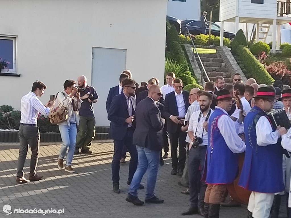 Premier Mateusz Morawiecki na Pomorzu 12.08.2021