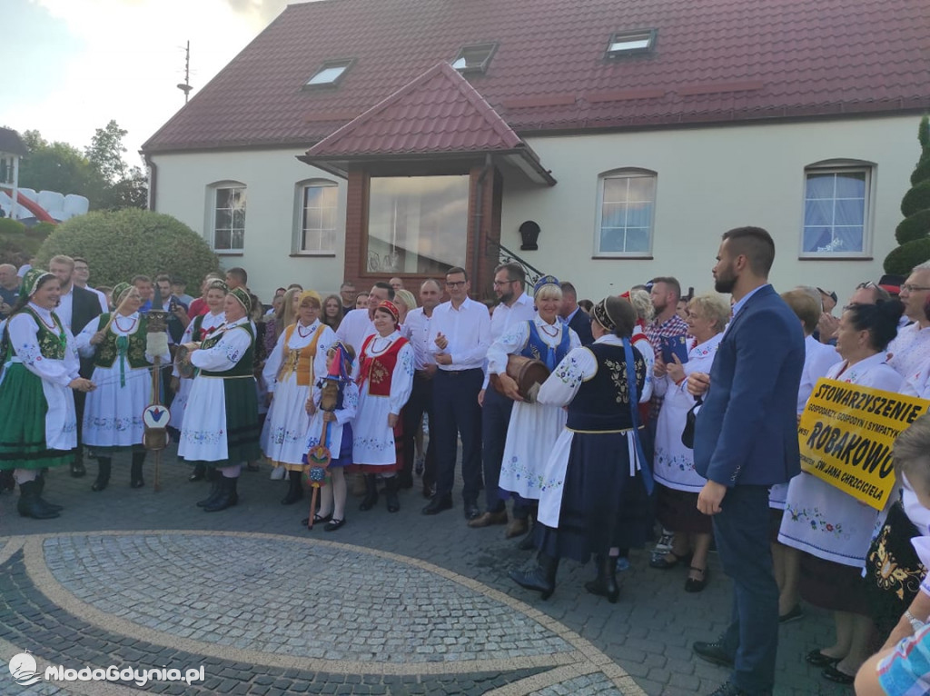 Premier Mateusz Morawiecki na Pomorzu 12.08.2021