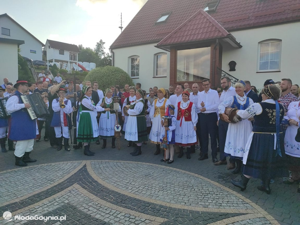 Premier Mateusz Morawiecki na Pomorzu 12.08.2021
