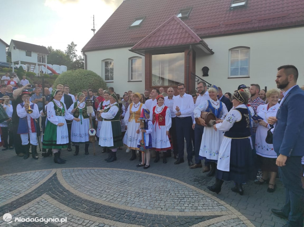Premier Mateusz Morawiecki na Pomorzu 12.08.2021