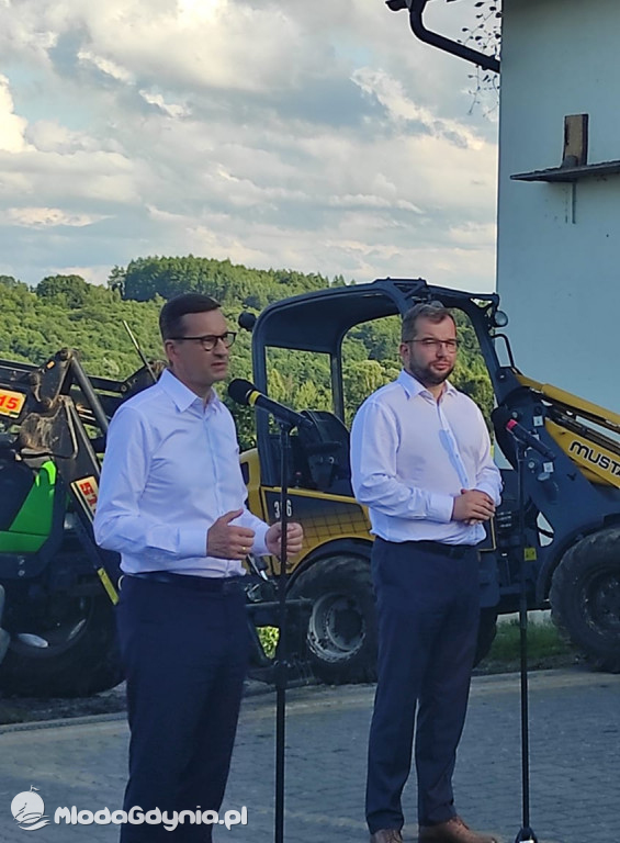 Premier Mateusz Morawiecki na Pomorzu 12.08.2021