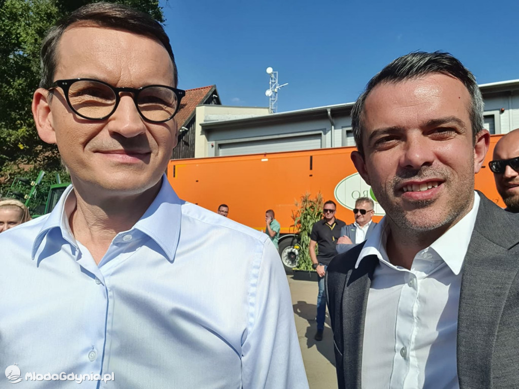 Premier Mateusz Morawiecki na Pomorzu 12.08.2021