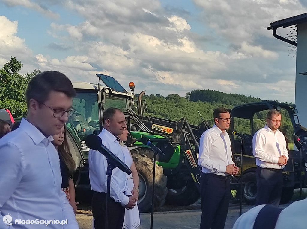 Premier Mateusz Morawiecki na Pomorzu 12.08.2021