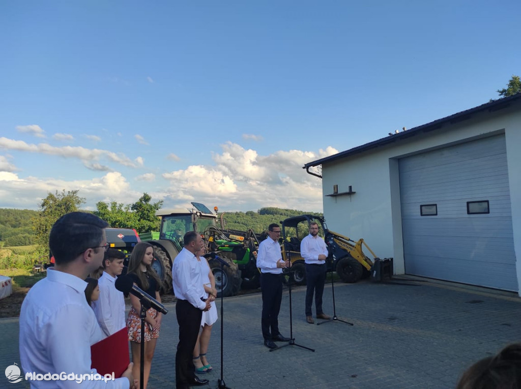 Premier Mateusz Morawiecki na Pomorzu 12.08.2021