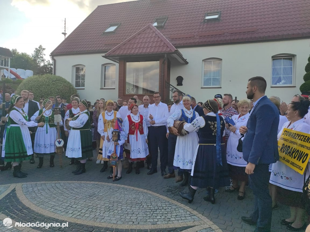 Premier Mateusz Morawiecki na Pomorzu 12.08.2021