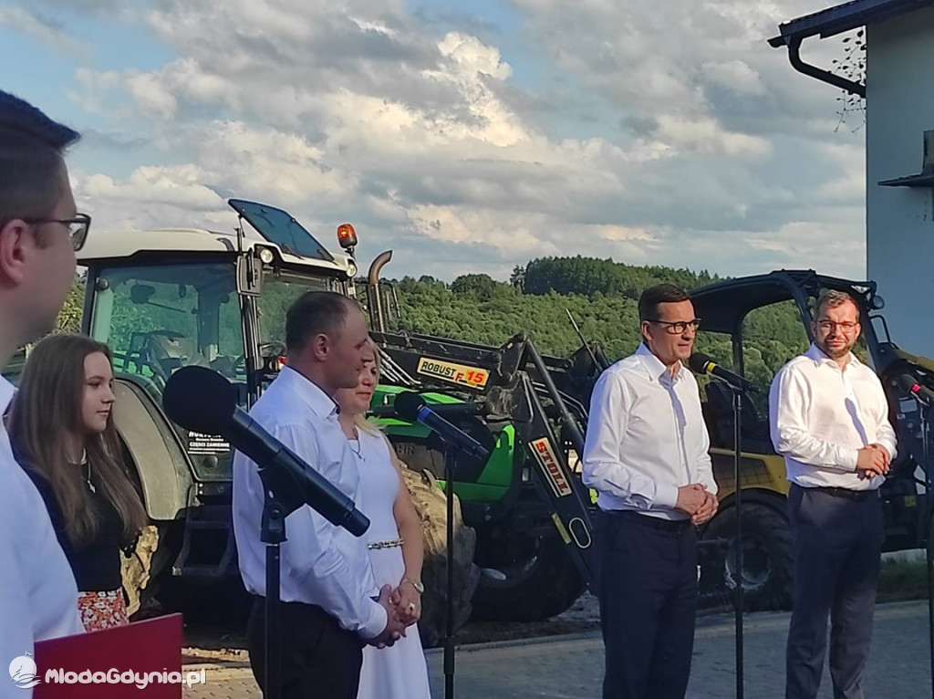 Premier Mateusz Morawiecki na Pomorzu 12.08.2021