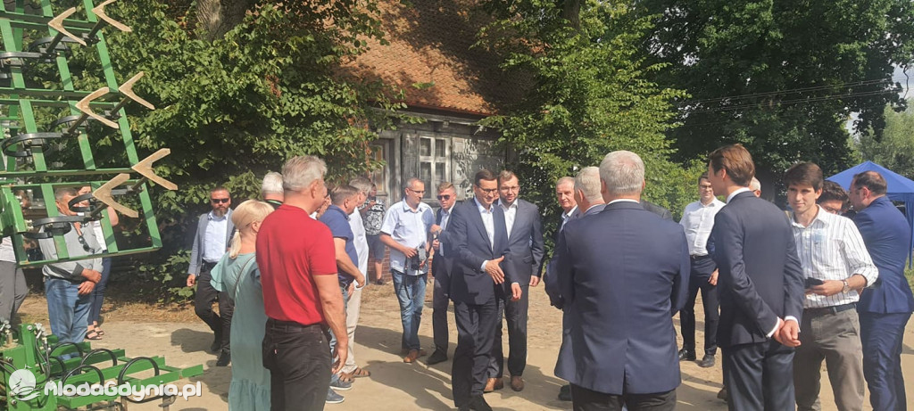 Premier Mateusz Morawiecki na Pomorzu 12.08.2021