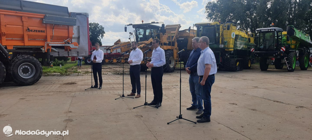 Premier Mateusz Morawiecki na Pomorzu 12.08.2021