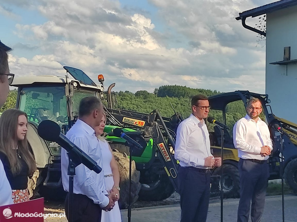 Premier Mateusz Morawiecki na Pomorzu 12.08.2021