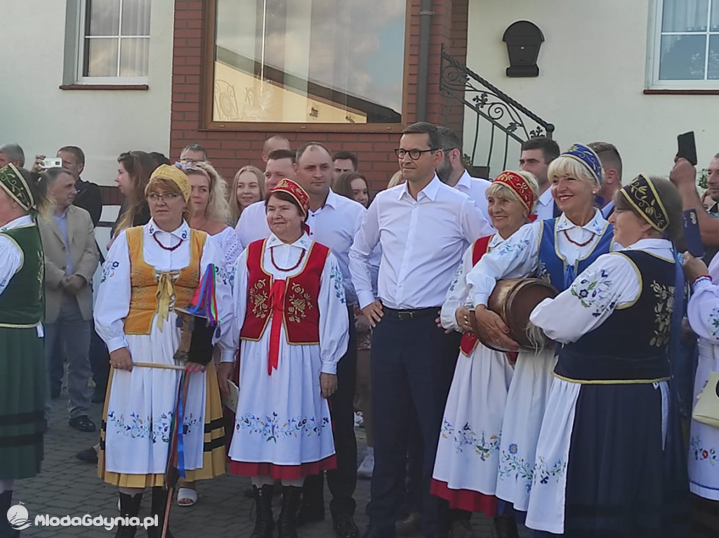 Premier Mateusz Morawiecki na Pomorzu 12.08.2021