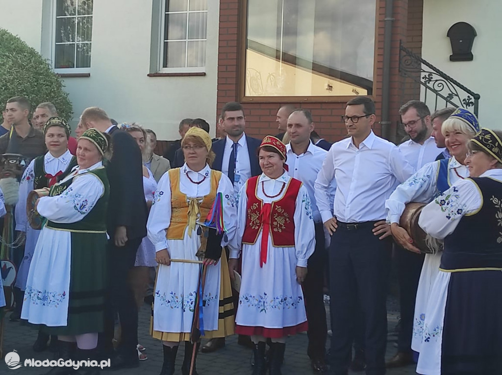 Premier Mateusz Morawiecki na Pomorzu 12.08.2021