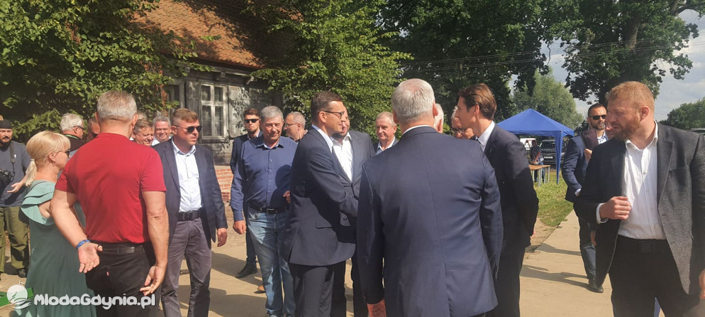 Premier Mateusz Morawiecki na Pomorzu 12.08.2021