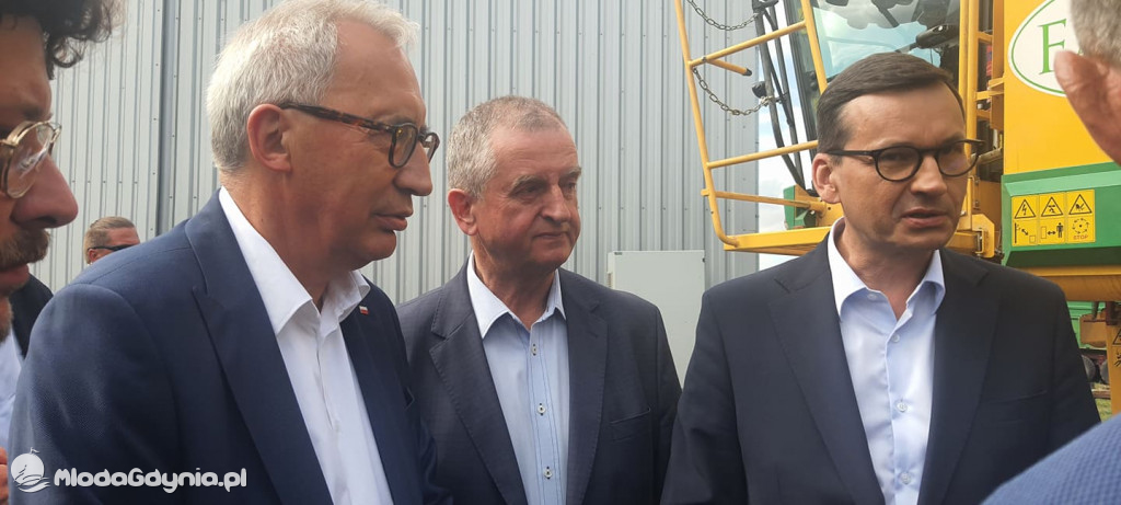 Premier Mateusz Morawiecki na Pomorzu 12.08.2021