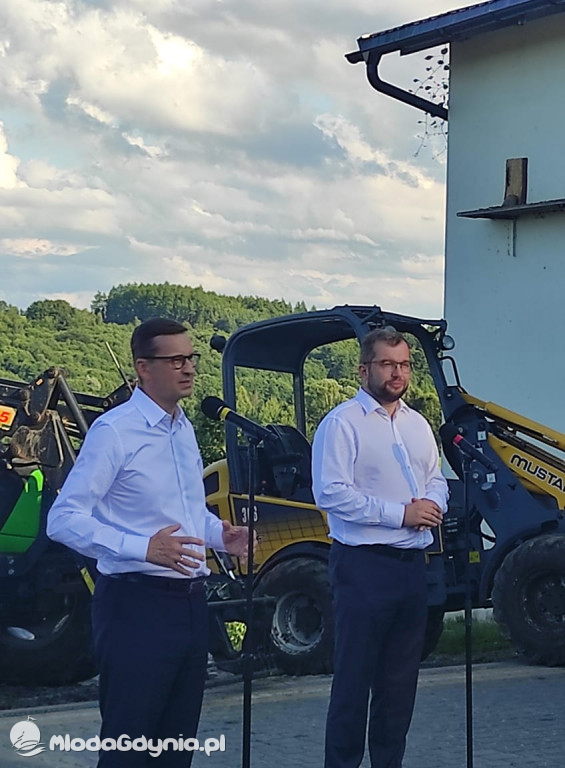 Premier Mateusz Morawiecki na Pomorzu 12.08.2021