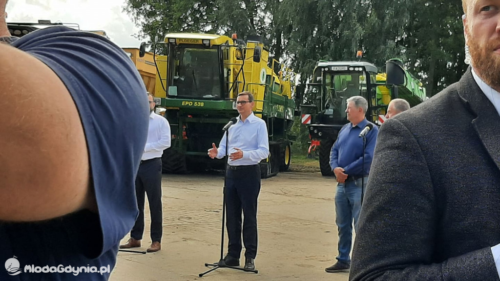 Premier Mateusz Morawiecki na Pomorzu 12.08.2021