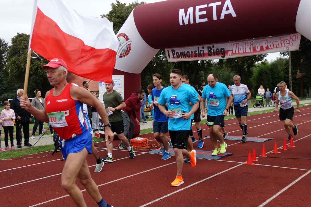 Bieg Inki - Lubichowo 04.09.2021 - bieg i medale