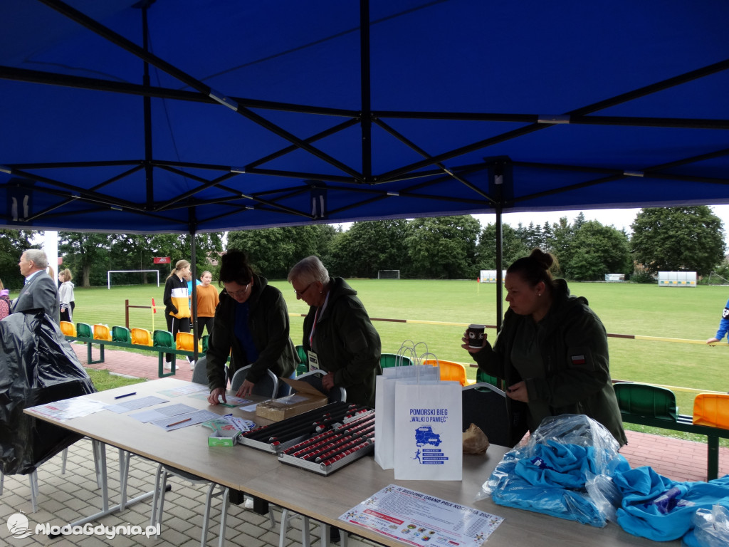 Bieg Inki - Lubichowo 04.09.2021 - bieg i medale