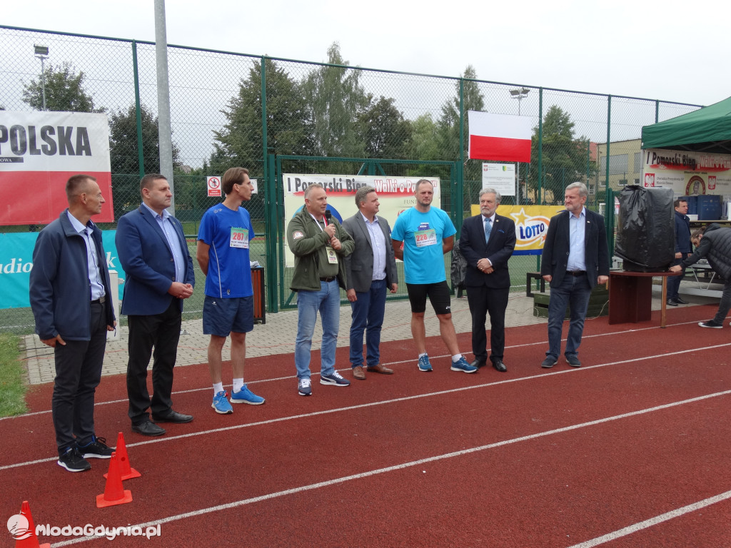 Bieg Inki - Lubichowo 04.09.2021 - bieg i medale