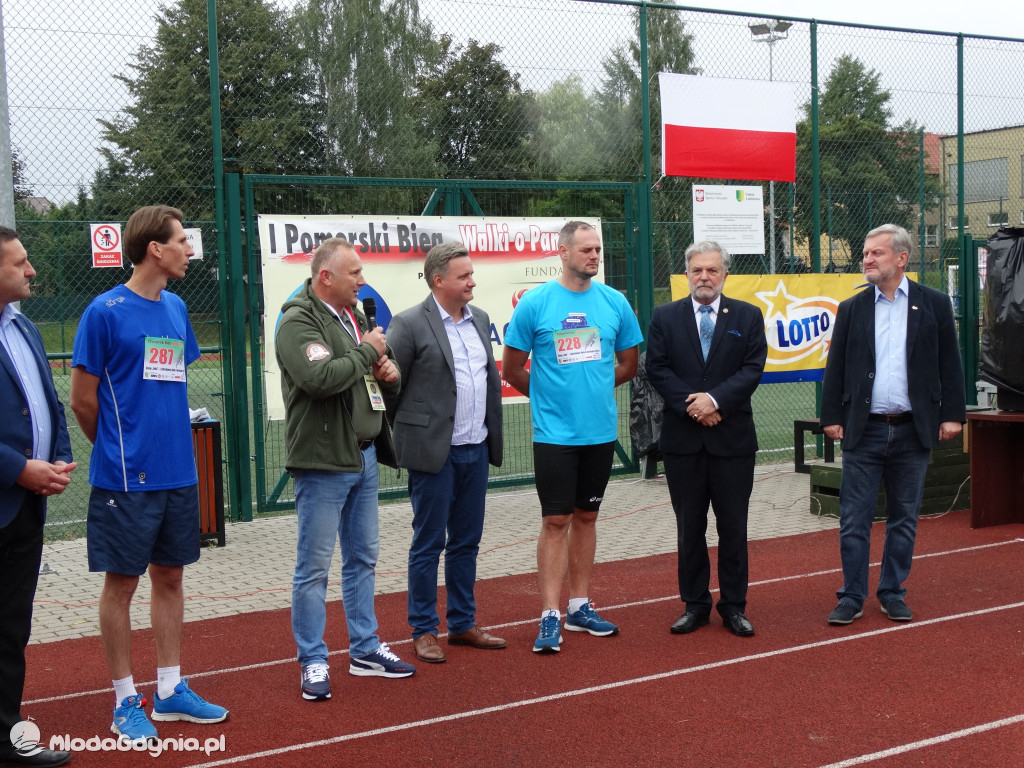 Bieg Inki - Lubichowo 04.09.2021 - bieg i medale