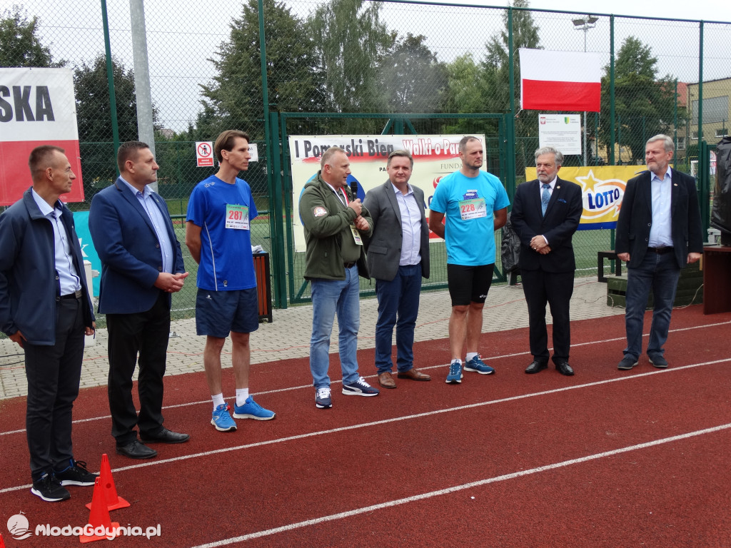 Bieg Inki - Lubichowo 04.09.2021 - bieg i medale