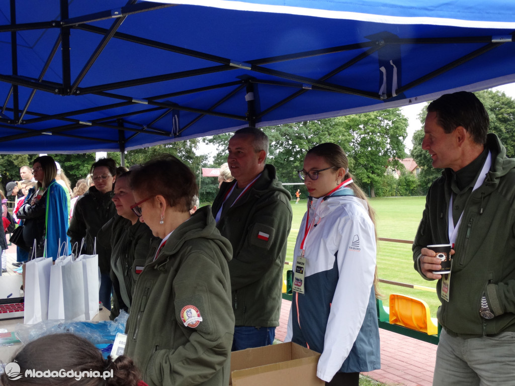 Bieg Inki - Lubichowo 04.09.2021 - bieg i medale