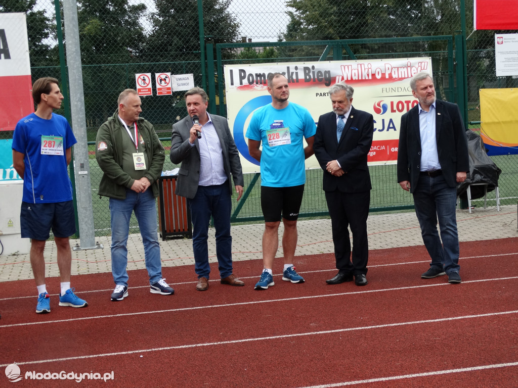 Bieg Inki - Lubichowo 04.09.2021 - bieg i medale