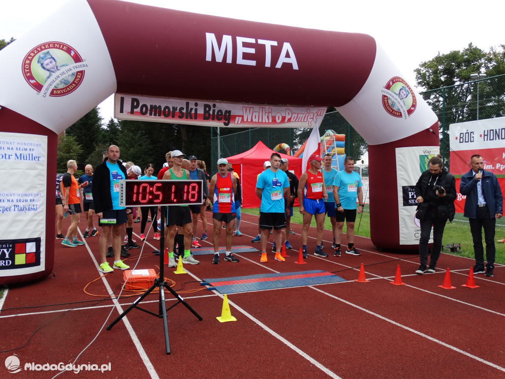 Bieg Inki - Lubichowo 04.09.2021 - bieg i medale