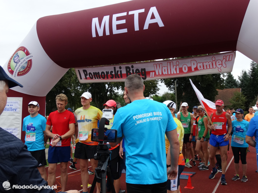 Bieg Inki - Lubichowo 04.09.2021 - bieg i medale