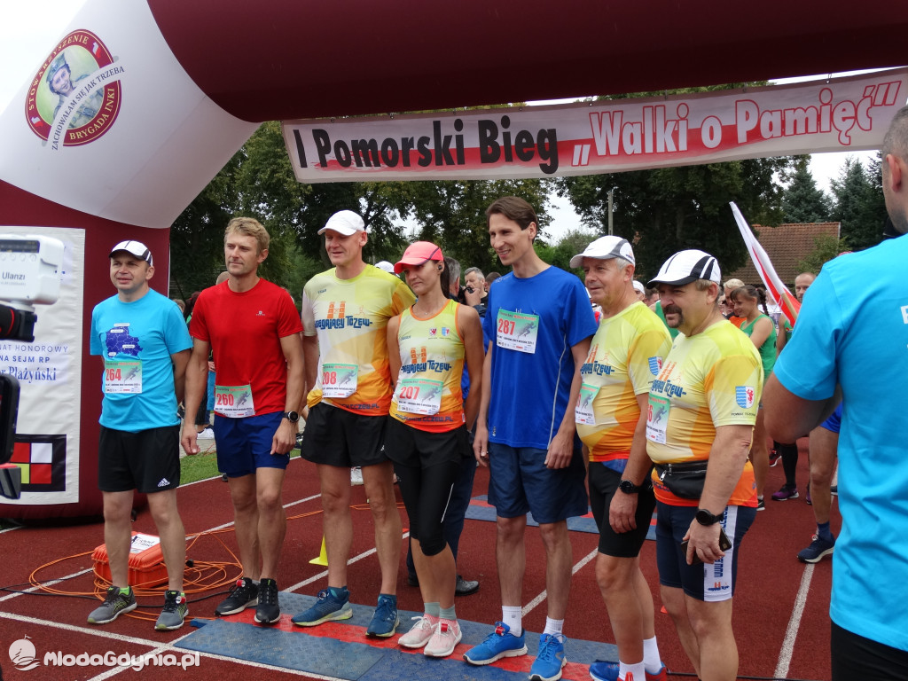 Bieg Inki - Lubichowo 04.09.2021 - bieg i medale