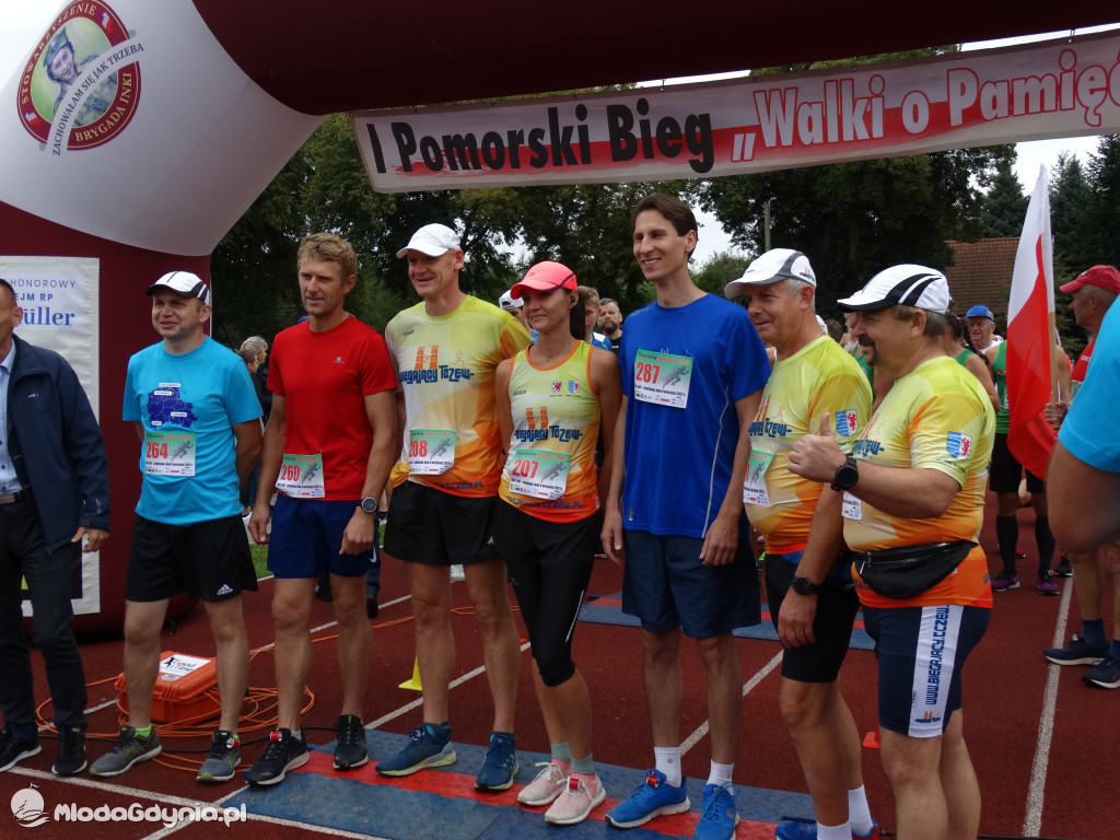 Bieg Inki - Lubichowo 04.09.2021 - bieg i medale