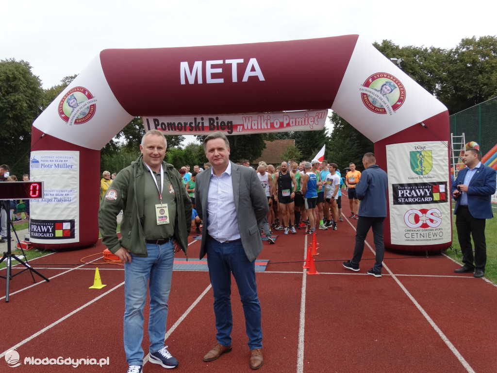 Bieg Inki - Lubichowo 04.09.2021 - bieg i medale