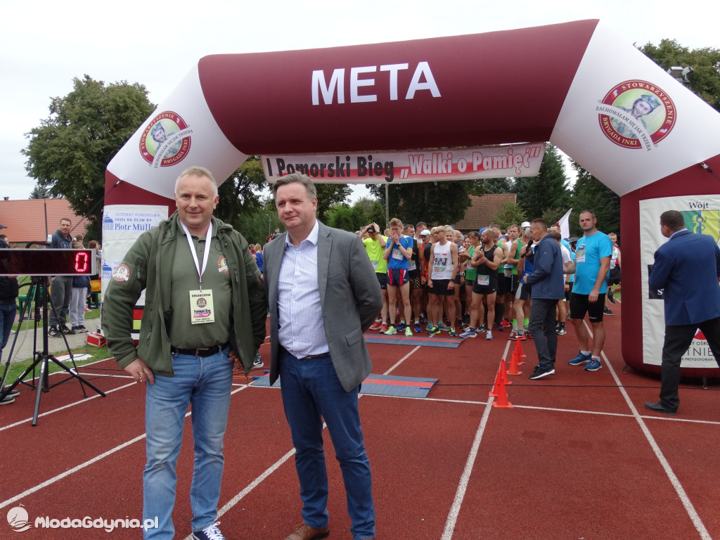 Bieg Inki - Lubichowo 04.09.2021 - bieg i medale