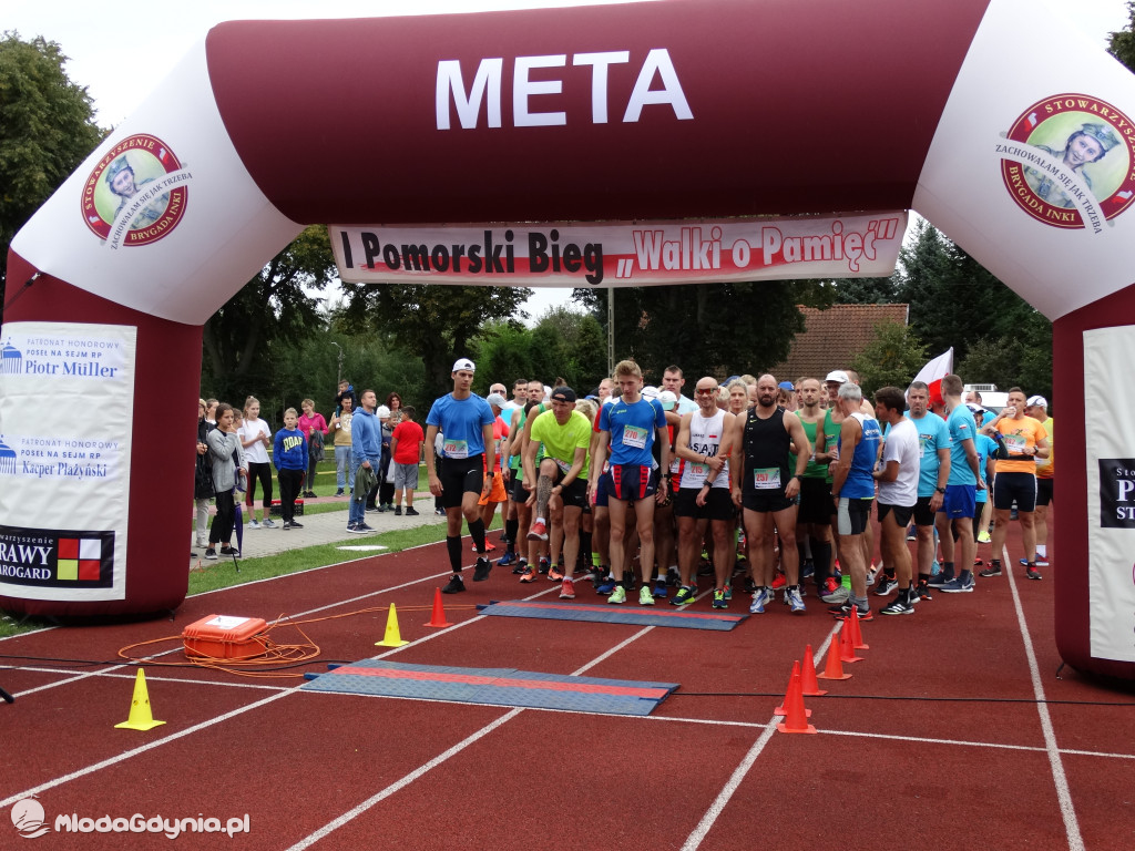 Bieg Inki - Lubichowo 04.09.2021 - bieg i medale