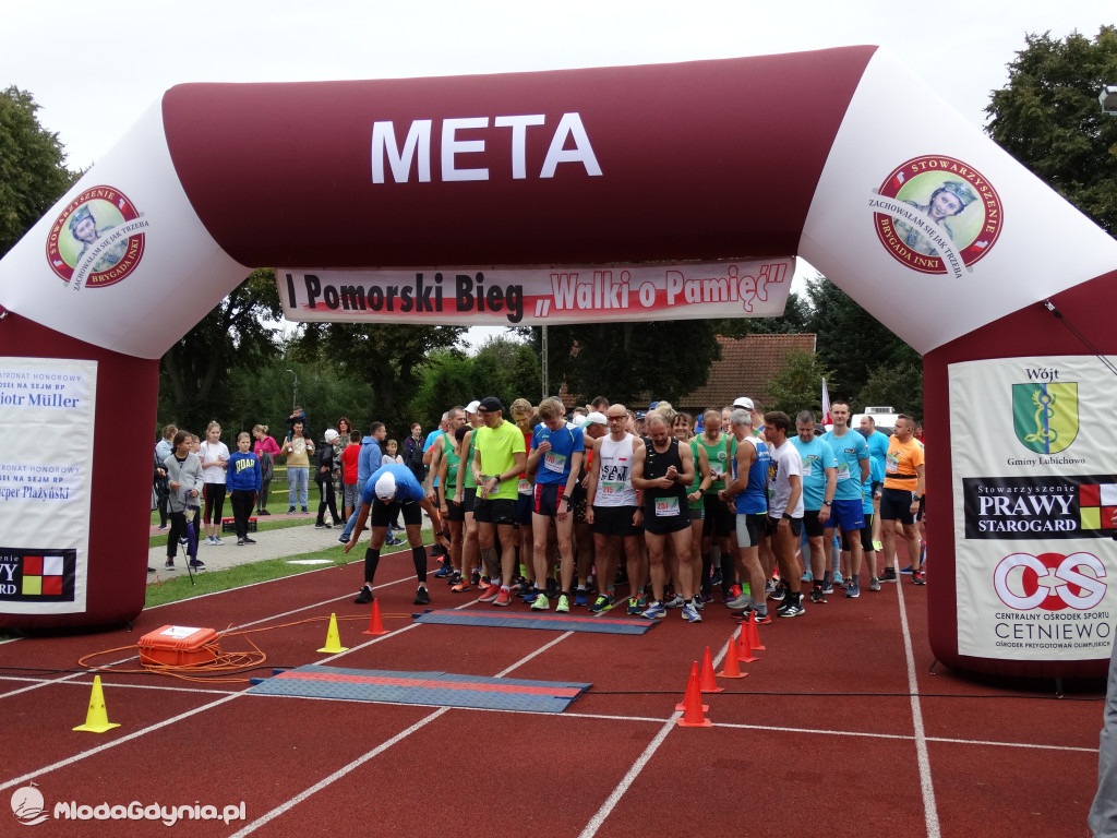Bieg Inki - Lubichowo 04.09.2021 - bieg i medale