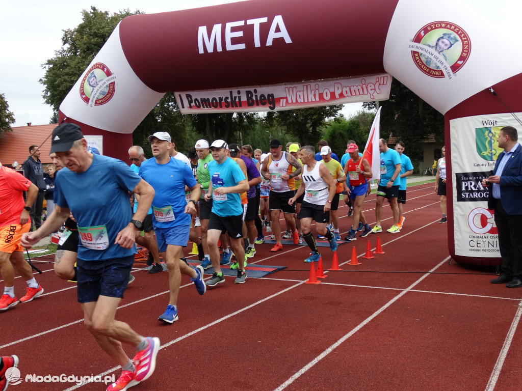 Bieg Inki - Lubichowo 04.09.2021 - bieg i medale