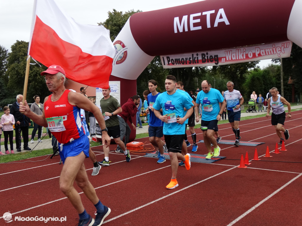 Bieg Inki - Lubichowo 04.09.2021 - bieg i medale