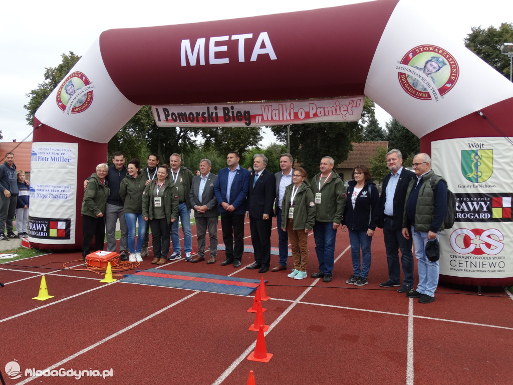 Bieg Inki - Lubichowo 04.09.2021 - bieg i medale