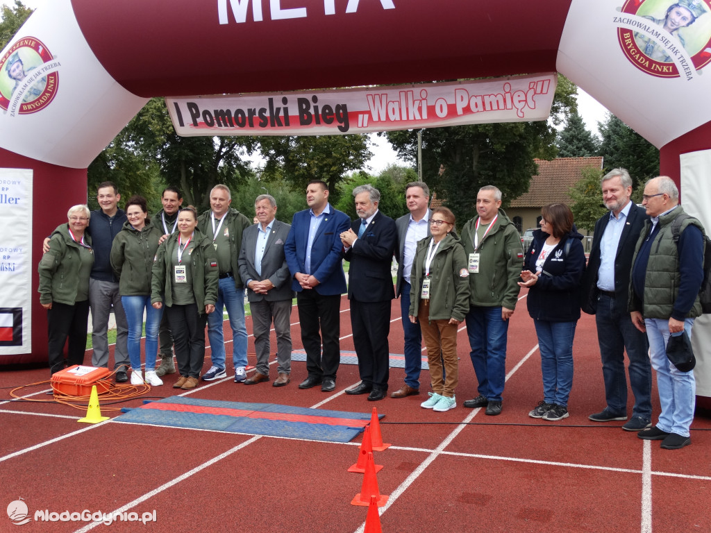 Bieg Inki - Lubichowo 04.09.2021 - bieg i medale