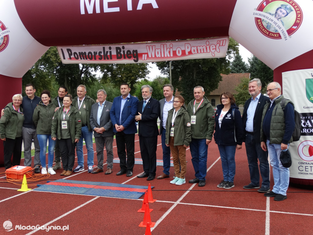 Bieg Inki - Lubichowo 04.09.2021 - bieg i medale