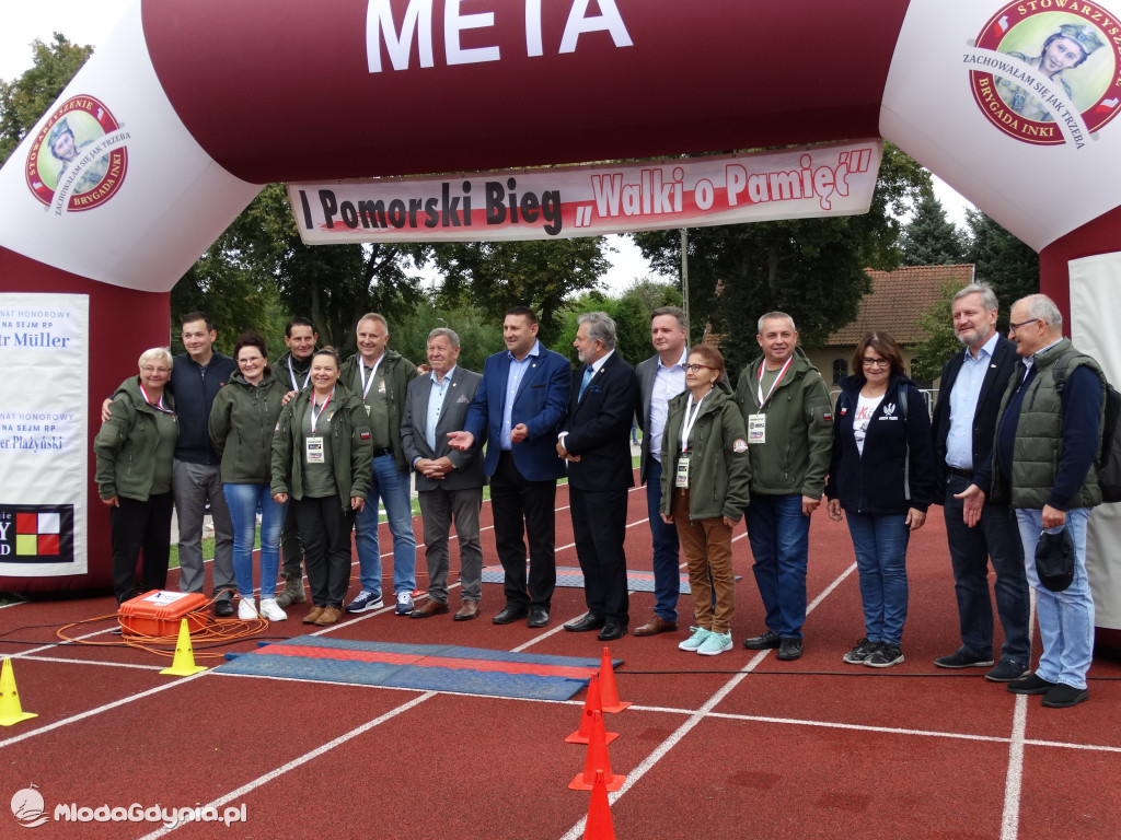 Bieg Inki - Lubichowo 04.09.2021 - bieg i medale