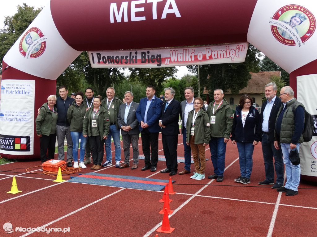 Bieg Inki - Lubichowo 04.09.2021 - bieg i medale