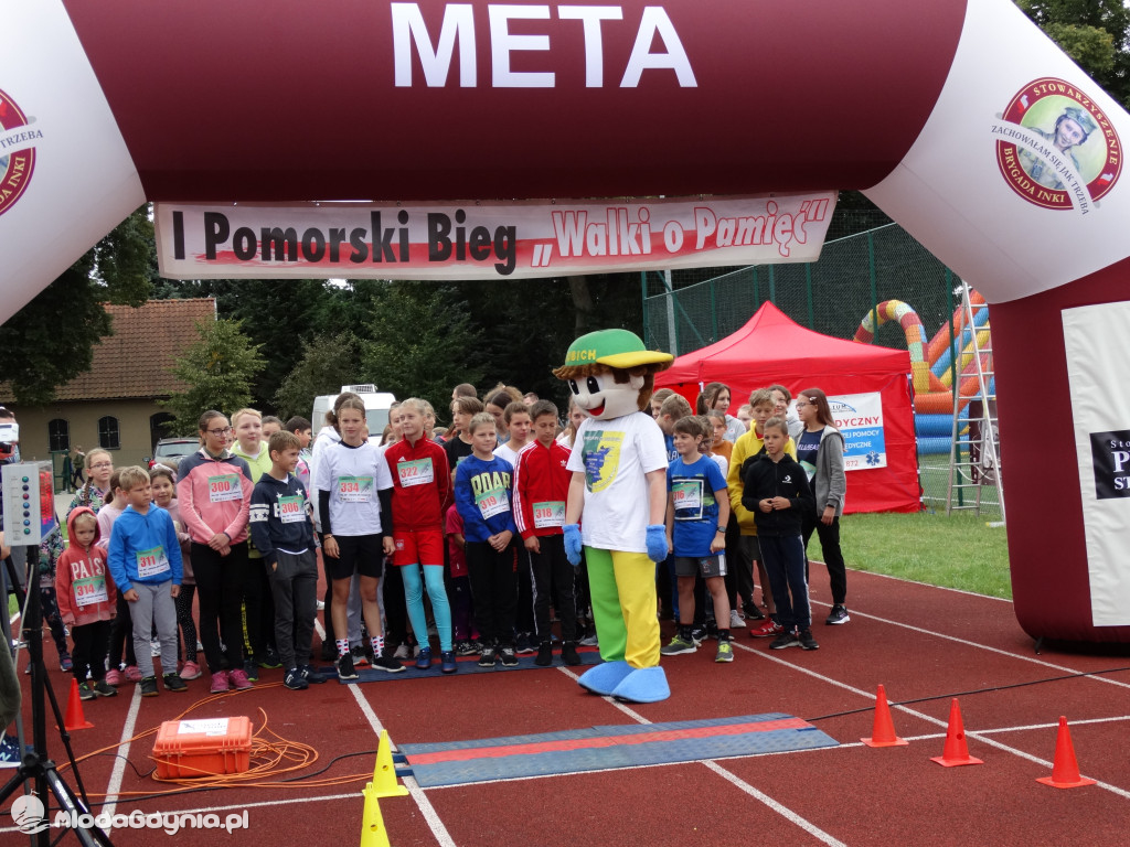 Bieg Inki - Lubichowo 04.09.2021 - bieg i medale