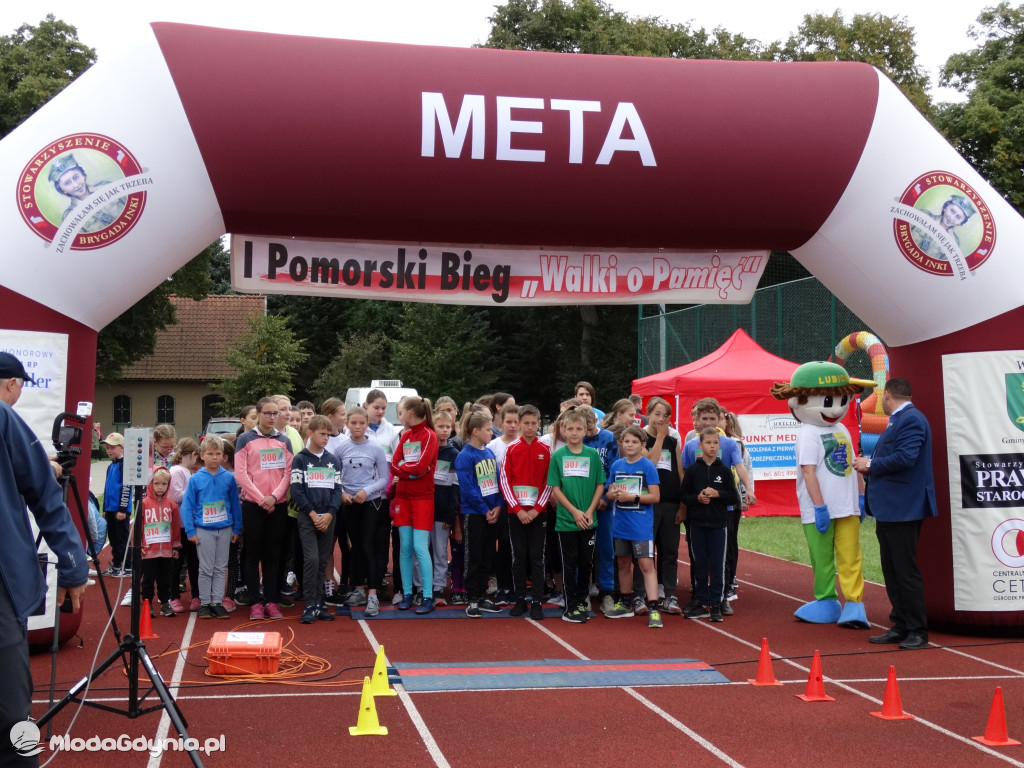 Bieg Inki - Lubichowo 04.09.2021 - bieg i medale